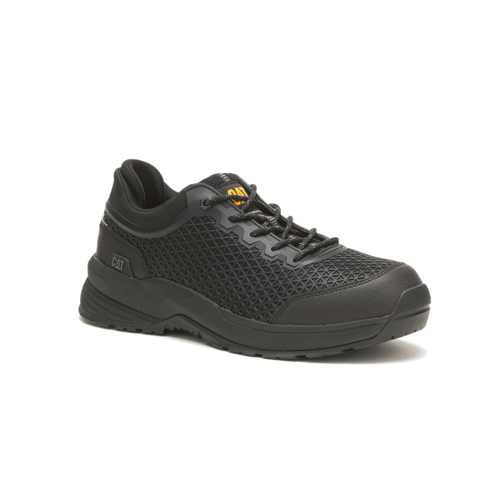 Caterpillar Shoes South Africa - Cat Men's Streamline 2.0 Ct / Astm/Comp Toe Safety Shoes Black WK8507349